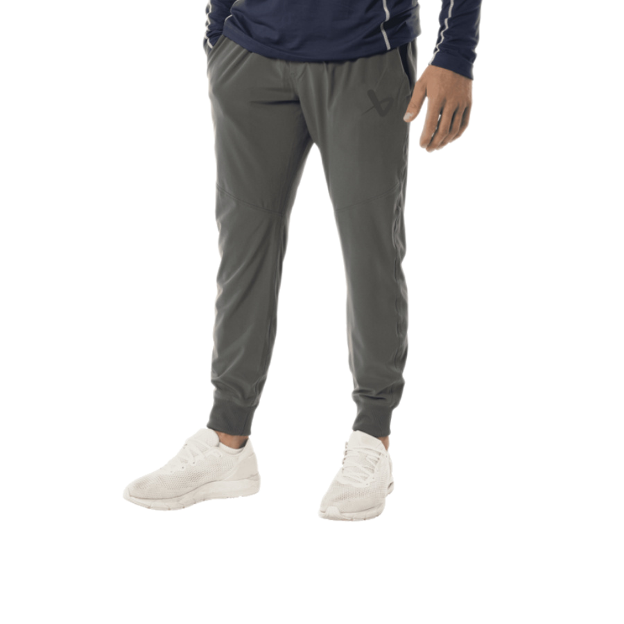 PÁNSKE TEPLÁKOVÉ NOHAVICE BAUER FLC STRTCH JOGGER GREY 
