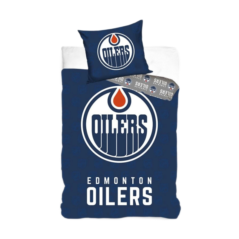 POSTEĽNÉ OBLIEČKY NHL EDMONTON OILERS SHIELDS 