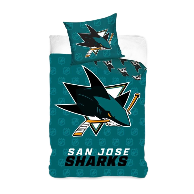 POSTEĽNÉ OBLIEČKY NHL SAN JOSE SHARKS SHIELDS