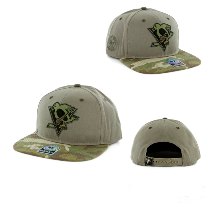 ŠILTOVKA NHL PITTSBURGH PENGUINS 47 BRAND AIR RAID SNAPBACK 