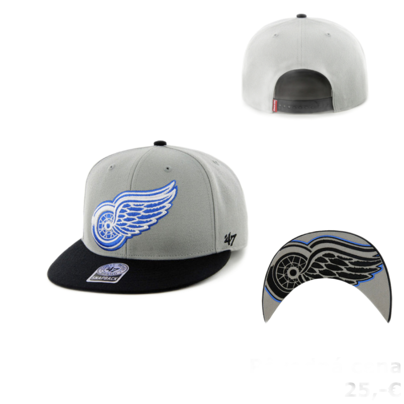 ŠILTOVKA NHL DETROIT RED WINGS 47 BRAND MANTA SNAPBACK  