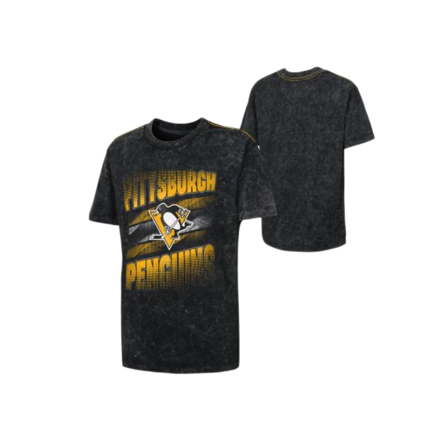 DETSKÉ TRIČKO NHL PITTSBURGH PENGUINS FRESH MINDSET CREW NK MINERAL TEE  