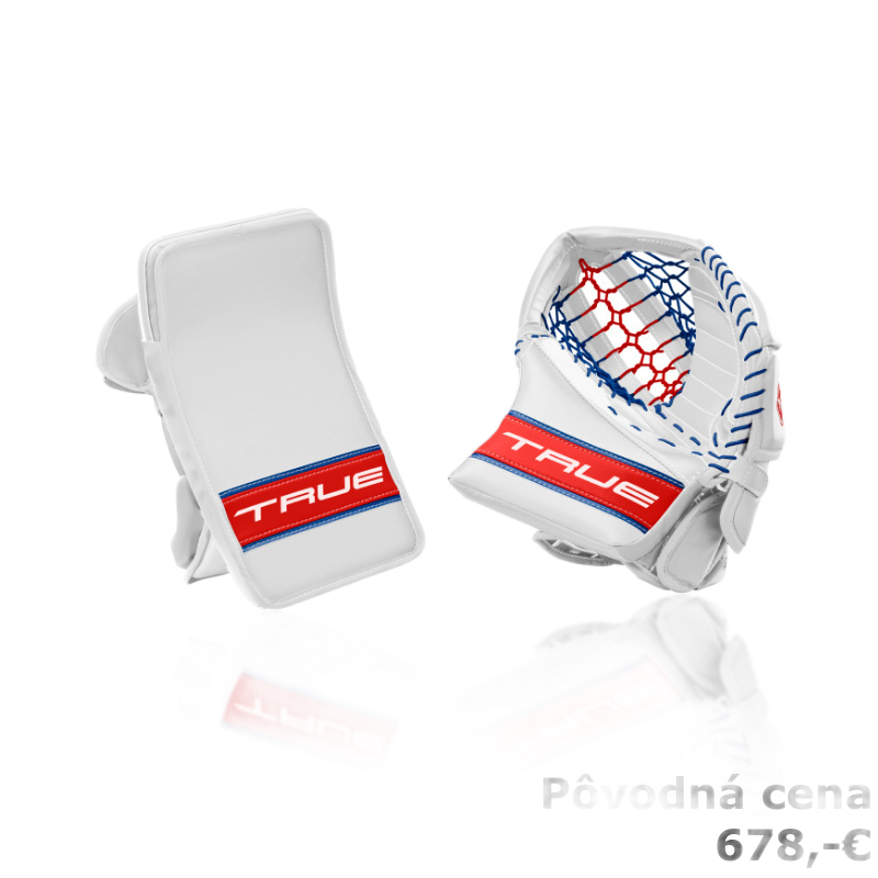 VYRÁŽAČKA A LAPAČKA TRUE CATALYST L87 WHITE/ROYAL/RED SR 