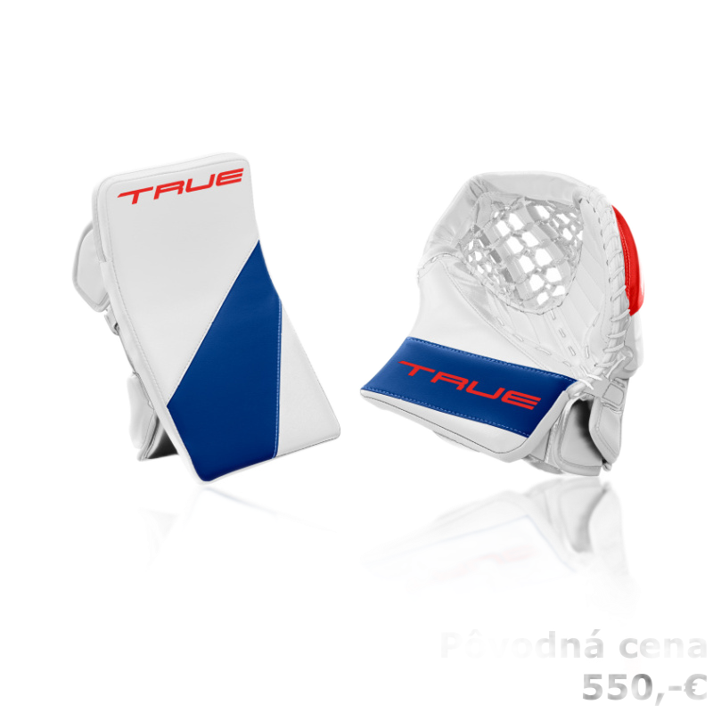 VYRÁŽAČKA A LAPAČKA TRUE HZRDUS L95 WHITE/ROYAL/RED INT