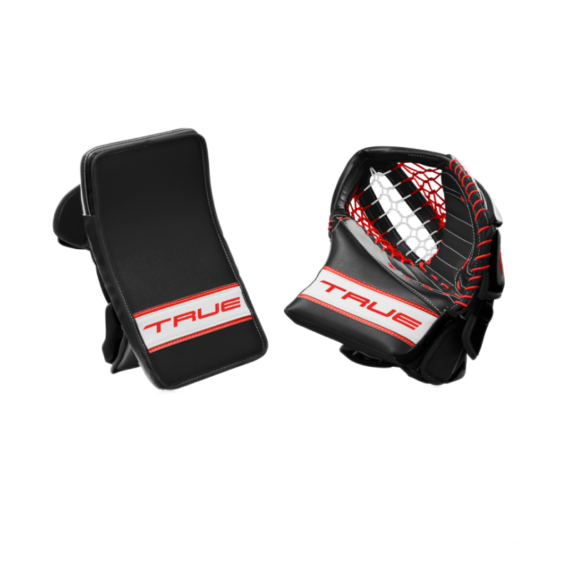 VYRÁŽAČKA A LAPAČKA TRUE CATALYST L87 BLACK/RED/WHITE INT