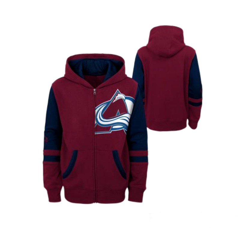 DETSKÁ MIKINA NHL COLORADO AVALANCHE FACEOFF FULL ZIP FLEECE HOODIE 