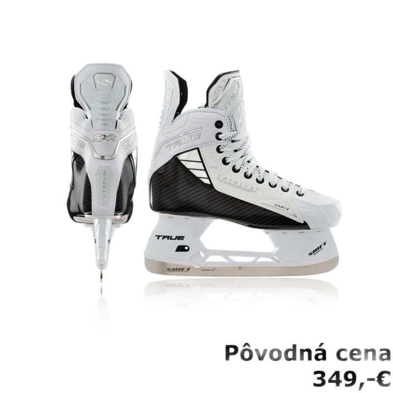 HOKEJOVÉ KORČULE TRUE CATALYST 5X4 WHITE INT