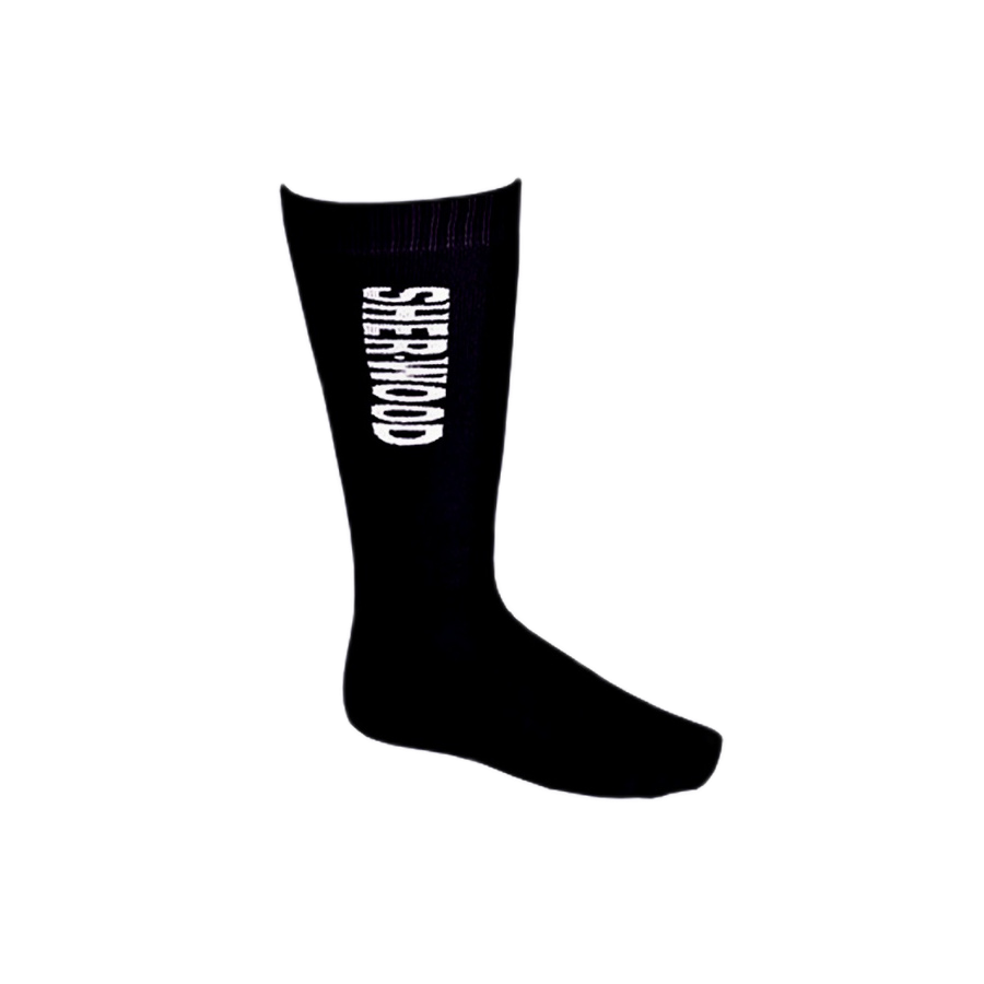 PONOŽKY SHERWOOD PERFORMANCE SKATE SOCK BLACK JR, SR 