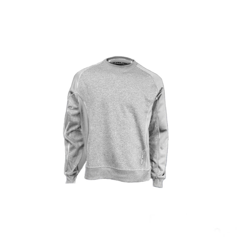 PÁNSKA MIKINA TRUE FLEECE CREWNECK PULLOVER SILVER 
