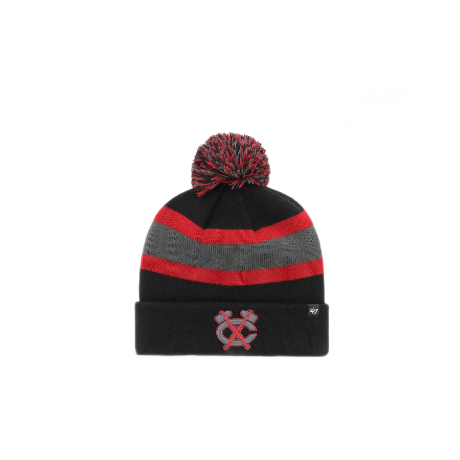 ZIMNÁ ČIAPKA NHL CHICAGO BLACKHAWKS 47 BRAND BREAKAWAY CUFF  