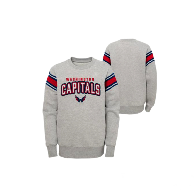 DETSKÁ MIKINA NHL WASHINGTON CAPITALS RIBBED ROLLER HOCKEY CREW 