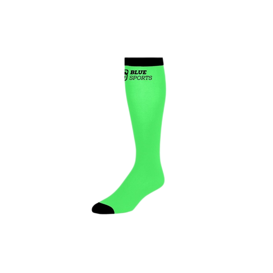 PONOŽKY BLUE SPORTS PRO SKIN LIME GREEN JR, SR